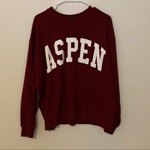 Aspen Crew neck sweatshirt